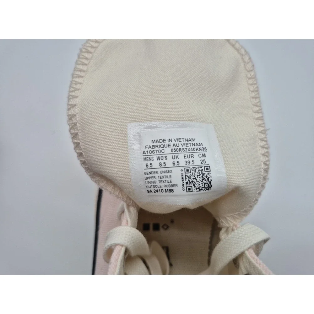 New NIB Converse All Star Chuck Taylor 70 Hi A10670C Unisex M6.5/ W8.5 Pink - Picture 7 of 10